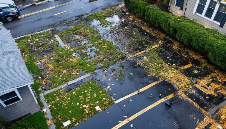 blocked drains outside who is responsible