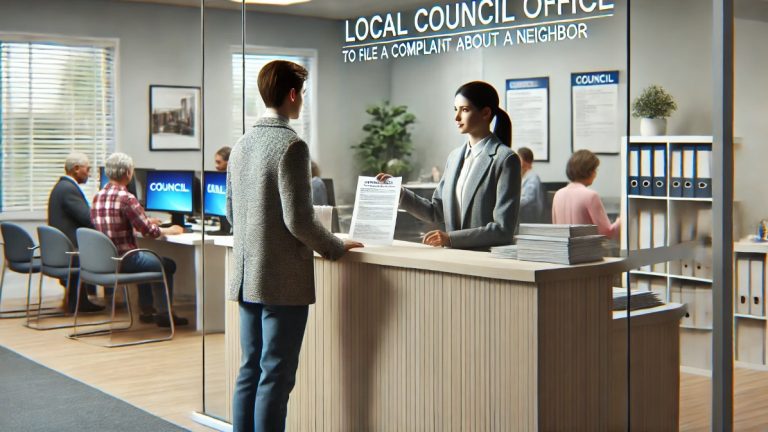 How to Complain About a Neighbour to the Council in the UK