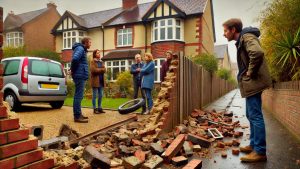Boundary Wall Collapse