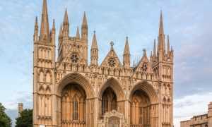 Peterborough Cathedral (established in 655 AD)