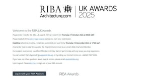 How to Apply for the RIBA Awards 2025