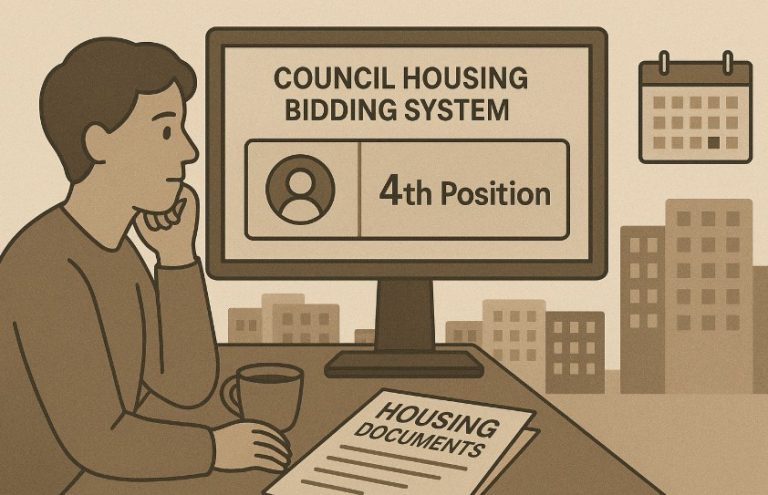 4th Position Bidding for Council House