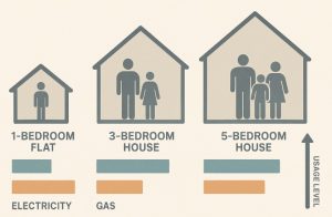 What Are the Electricity and Gas Usage Estimates by Household Size