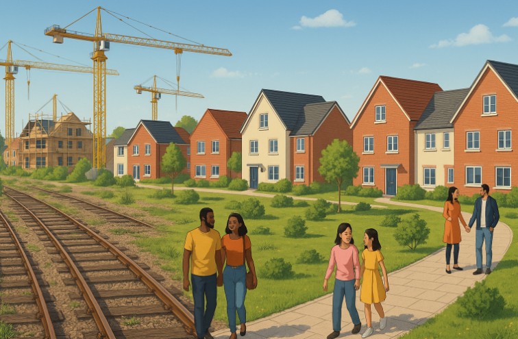 First-time Buyers to Benefit From 40,000 New Homes on Brownfield Railway Land Across England