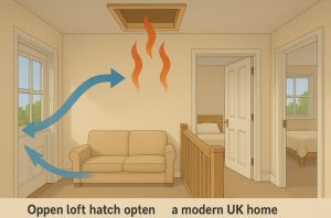 Is Opening the Loft Hatch an Effective Way to Cool Upstairs Rooms