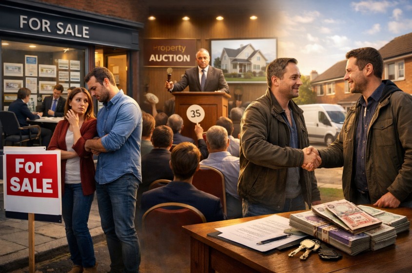 why homeowners choose cash buyers over estate agents