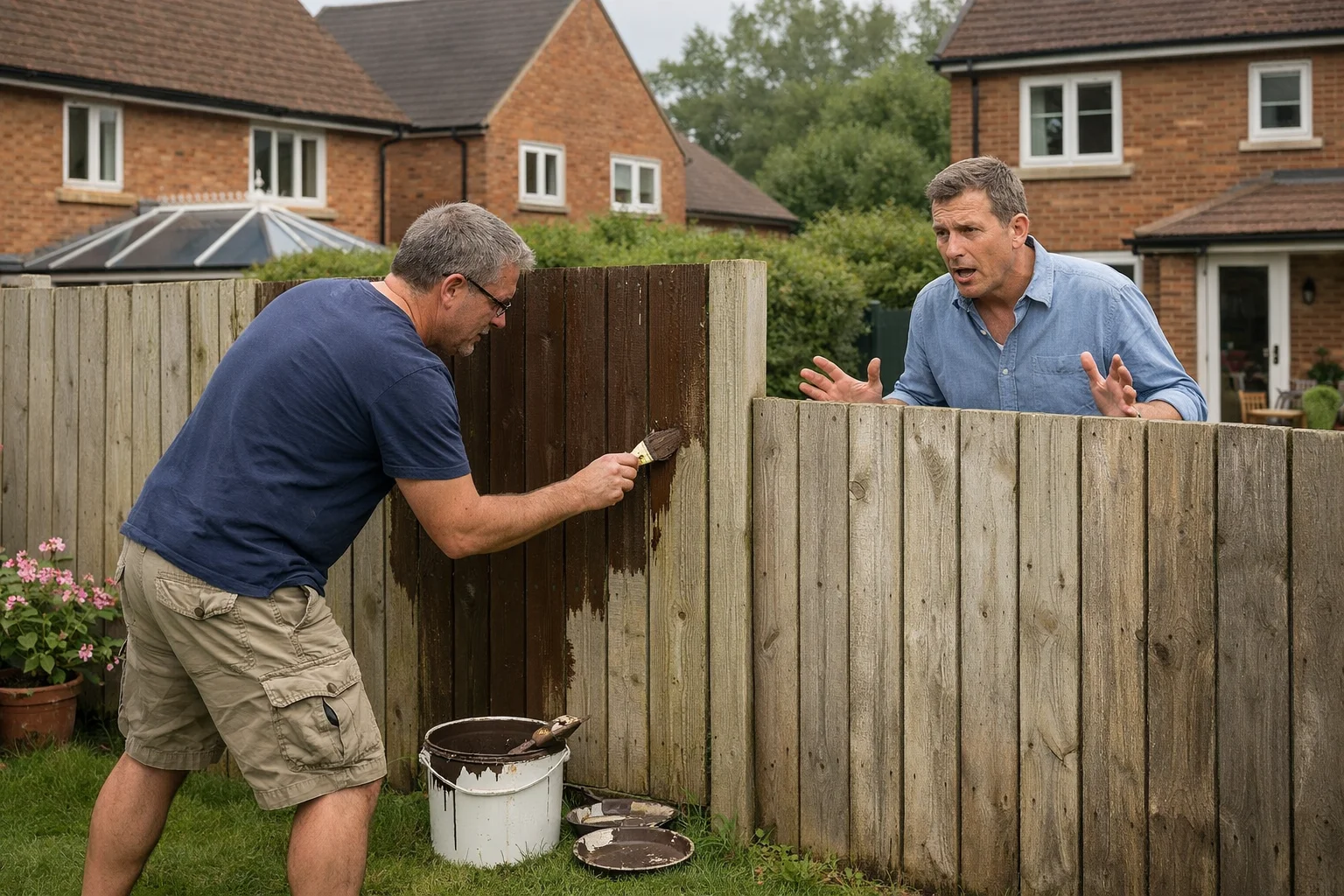 Can a Neighbour Paint My Fence Without Permission?