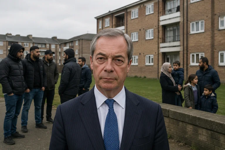 Nigel Farage Council Housing Policy Targets Foreign Nationals
